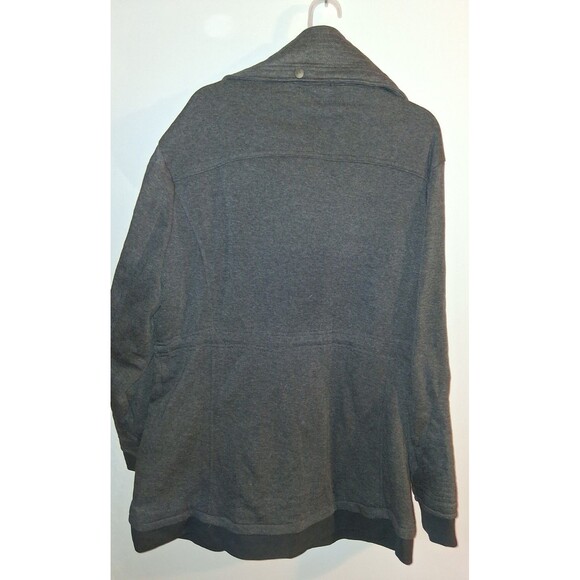 NWT Yoki Gray Long Sleeve Zip Up Jacket Sz 3XL - Picture 2 of 2